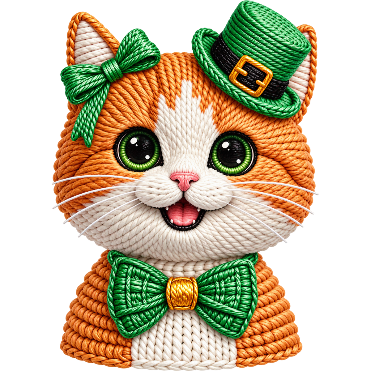 Y34 – St. Patrick’s Day Faux Yarn DTF Transfers
