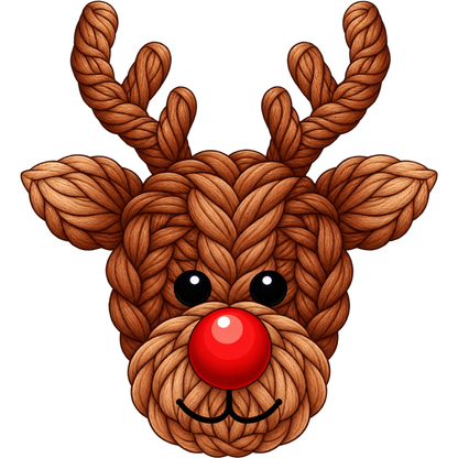 Y37 – Christmas Crochet Animals & Santa DTF Transfers