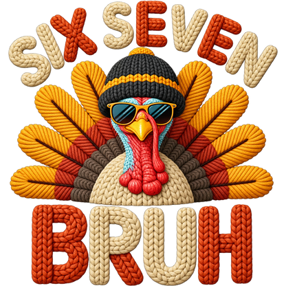 Y40 – Thanksgiving & Fall Faux Yarn DTF Transfers