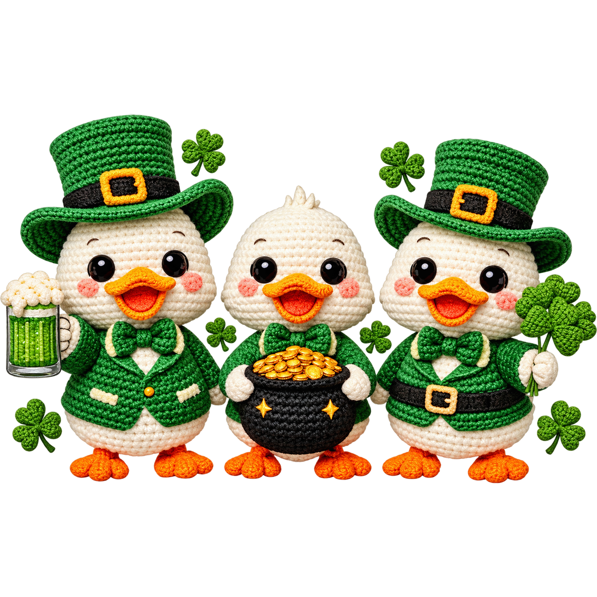 Y42 – St. Patrick’s Day Faux Yarn DTF Transfers