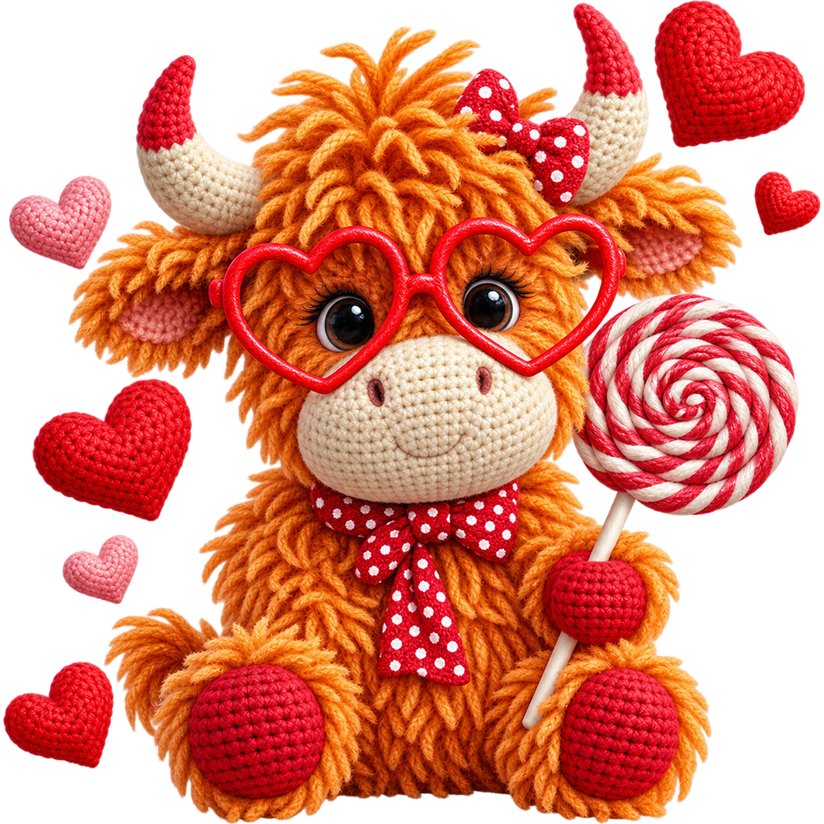 Y48-2 – Valentine’s Day Faux Yarn DTF Transfers
