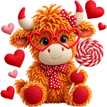 Y48-2 – Valentine’s Day Faux Yarn DTF Transfers