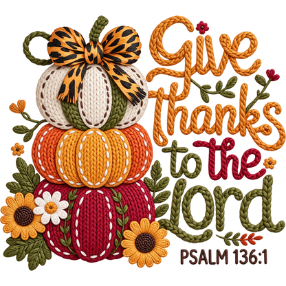 Y5 – Thanksgiving & Fall Faux Yarn DTF Transfers