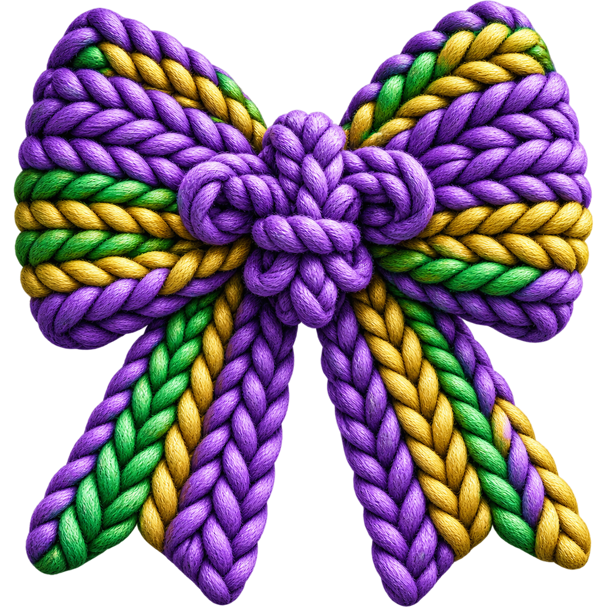 Y52-1 – Mardi Gras Faux Yarn DTF Transfers