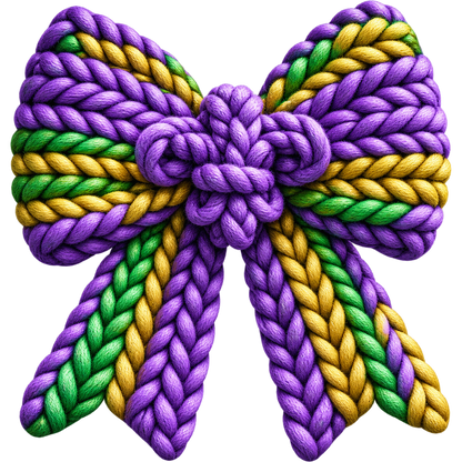 Y52-1 – Mardi Gras Faux Yarn DTF Transfers