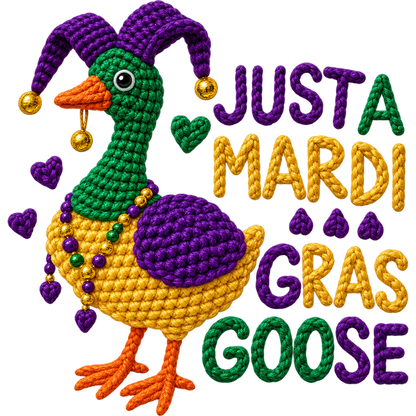Y52-14 – Mardi Gras Faux Yarn DTF Transfers