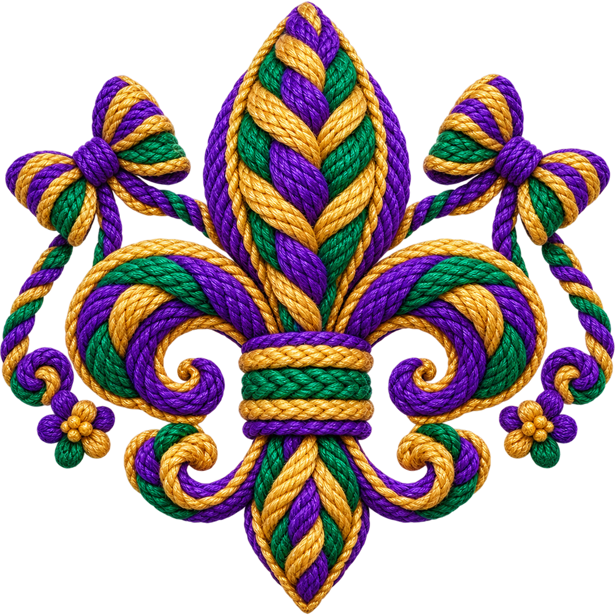Y52-16 – Mardi Gras Faux Yarn DTF Transfers