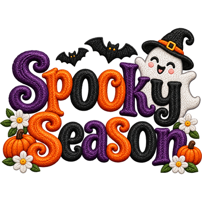 Y53-12 – Halloween Faux Yarn DTF Transfers