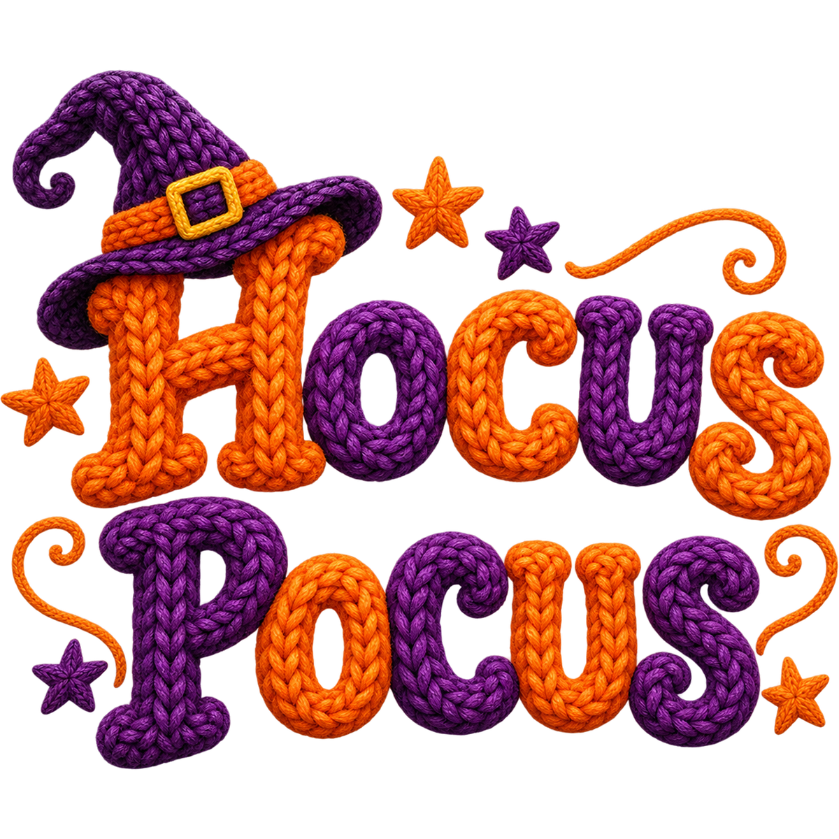 Y53-13 – Halloween Faux Yarn DTF Transfers