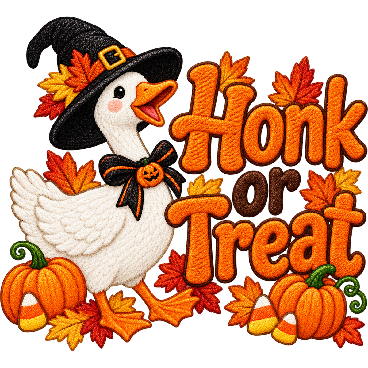Y53-17 – Halloween Faux Yarn DTF Transfers