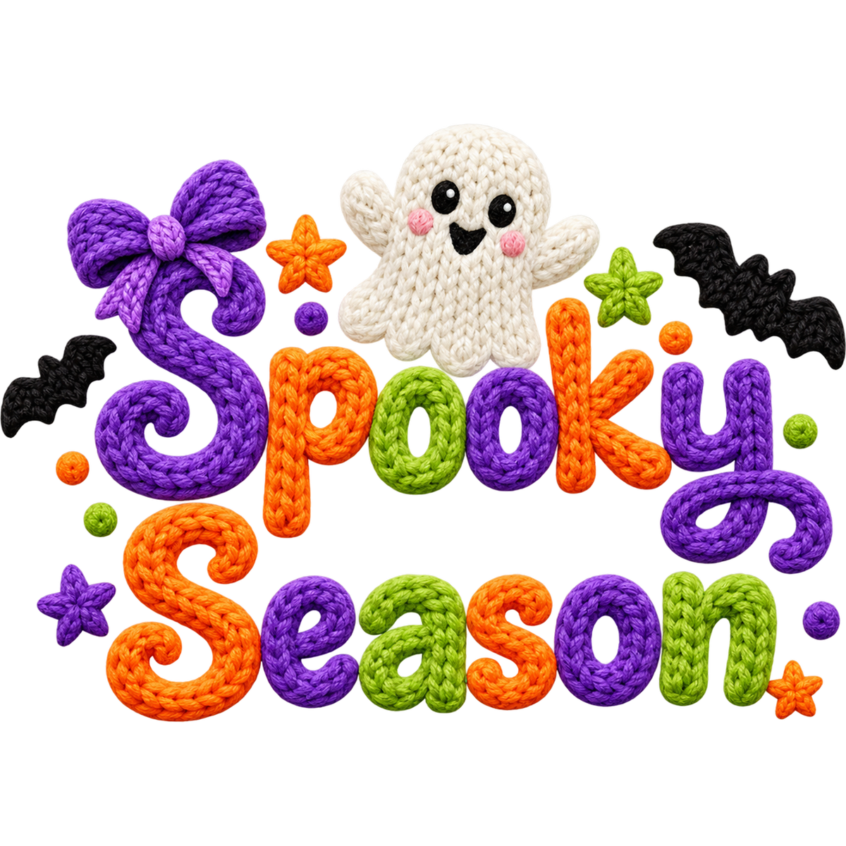 Y53-20 – Halloween Faux Yarn DTF Transfers