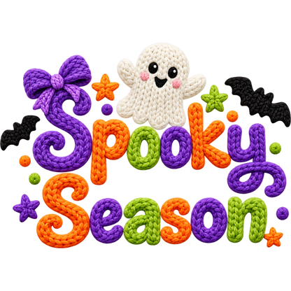 Y53-20 – Halloween Faux Yarn DTF Transfers
