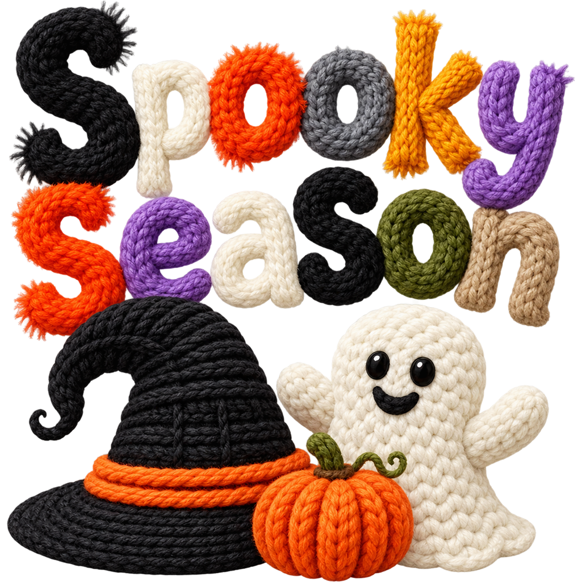 Y53-3 – Halloween Faux Yarn DTF Transfers