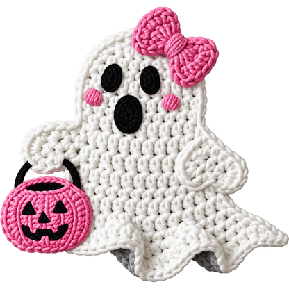 Y54 – Halloween Crochet Ghost DTF Transfers