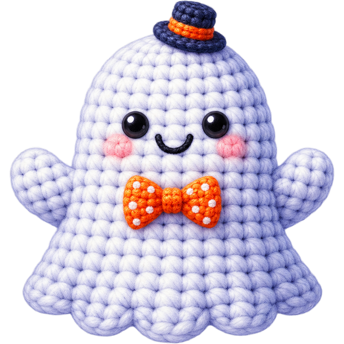 Y55-1 – Halloween Crochet Ghost DTF Transfers