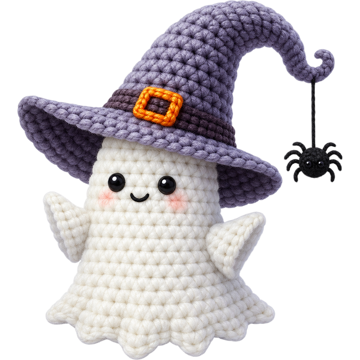 Y55-11 – Halloween Crochet Ghost DTF Transfers