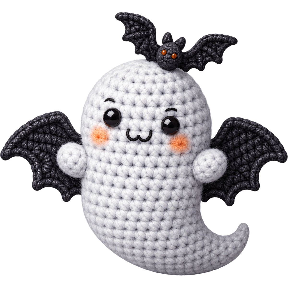 Y55-13 – Halloween Crochet Ghost DTF Transfers