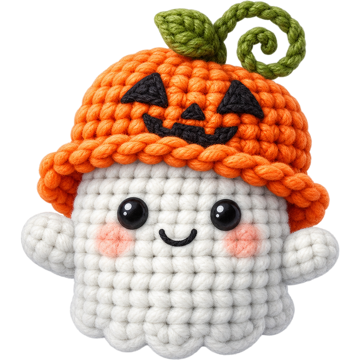 Y55-5 – Halloween Crochet Ghost DTF Transfers