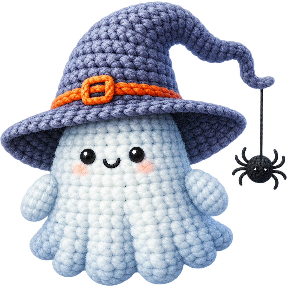 Y55-8 – Halloween Crochet Ghost DTF Transfers