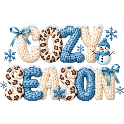 Y6 – Cozy Season Faux Yarn DTF Transfer