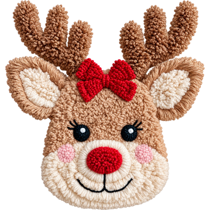 Y61 – Christmas Crochet Animals & Santa DTF Transfers
