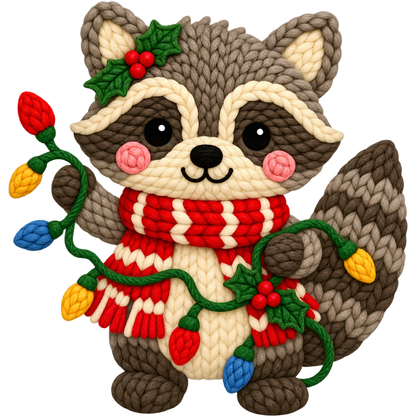 Y63 – Christmas Crochet Animals & Santa DTF Transfers