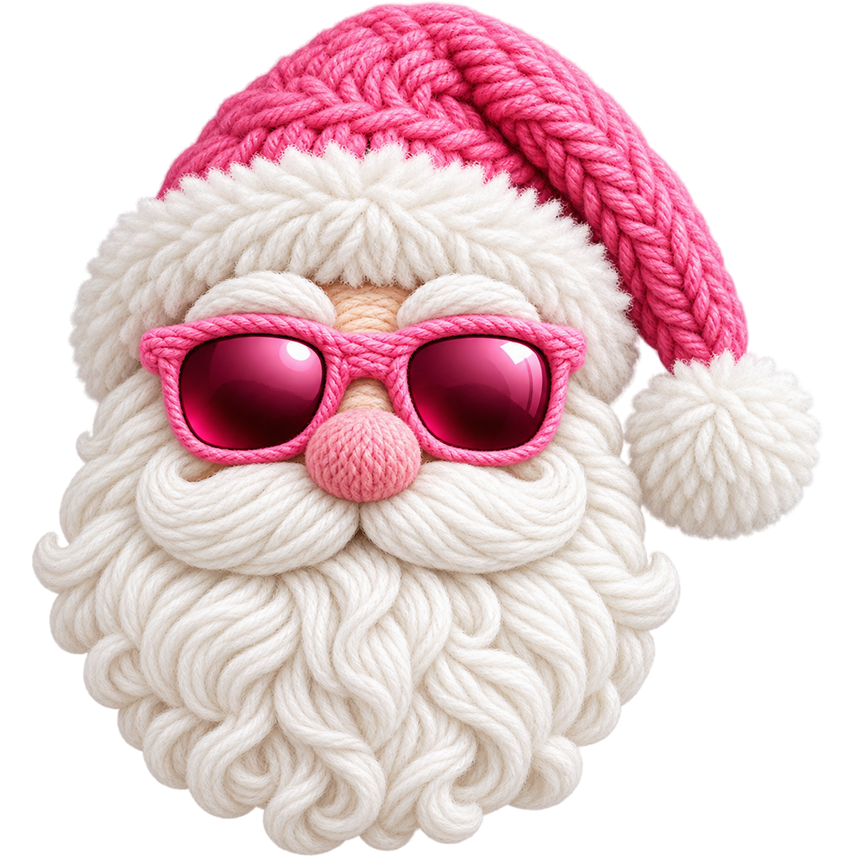 Y64 – Christmas Crochet Animals & Santa DTF Transfers