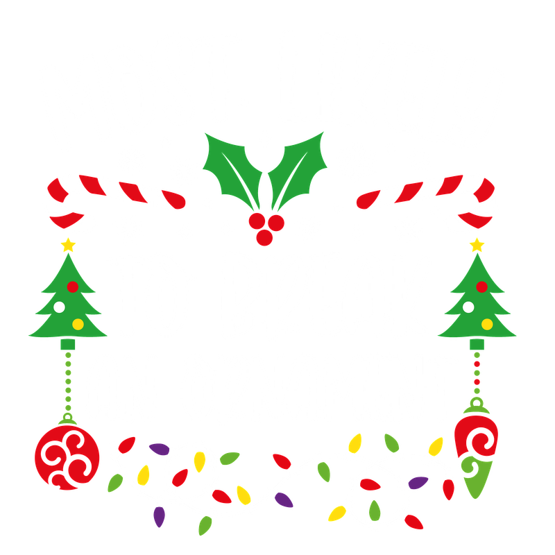 Celebrate the holiday spirit with this fun "Most Likely to Break an Ornament" design featuring festive trees, candy canes, and lights!DTF Transfersdtf regular iron heat press transfers