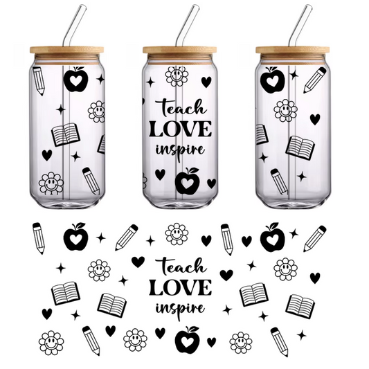 Un contorno simple y elegante de un jarrón con una flor floreciente, perfecto para agregar un toque decorativo. Transferencias UV