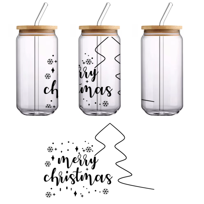 A minimalist black silhouette of a vintage bicycle, showcasing its elegant frame and classic features.UV Transfers dtf prints