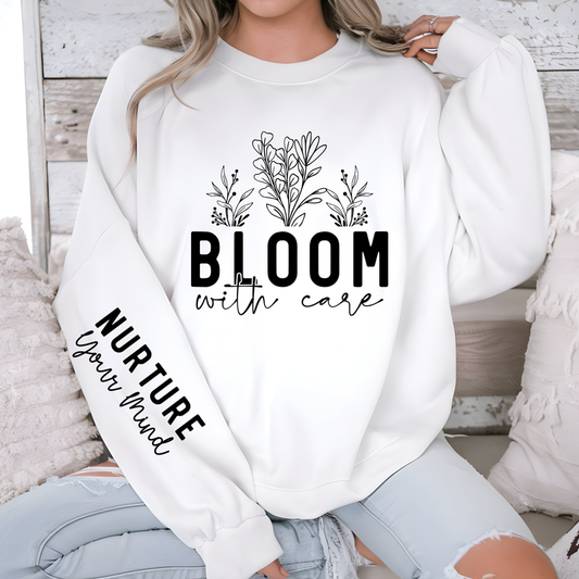 Bloom with care.DTF Transfers