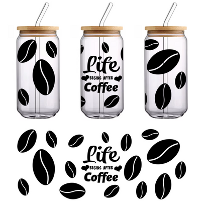 Una ilustración minimalista en blanco y negro de un gato sentado con gracia, resaltando sus elegantes curvas y su comportamiento lúdico. Transferencias UV