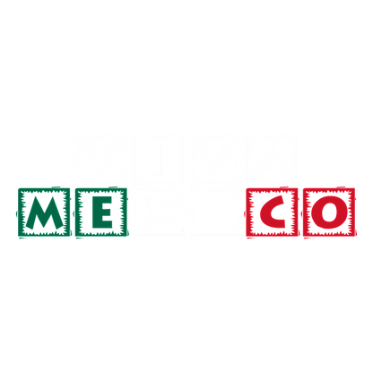 Celebrate Mexican culture with this vibrant "Viva Mexico" graphic featuring bold letters in the colors of the Mexican flag.dtf regular iron