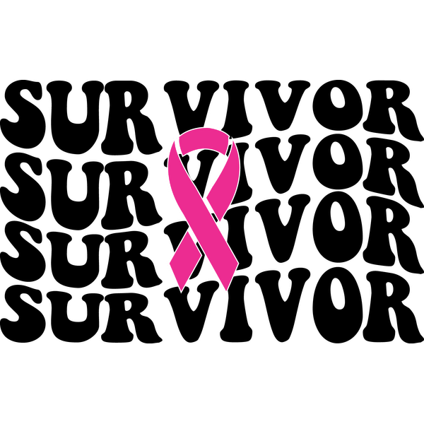 Una cinta de concientización de color rosa vibrante que simboliza el apoyo a la concientización y la investigación sobre el cáncer de mama.