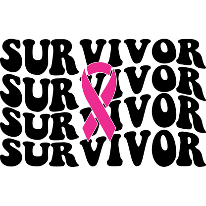 Una cinta de concientización de color rosa vibrante que simboliza el apoyo a la concientización y la investigación sobre el cáncer de mama.