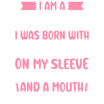 A spirited design celebrating CNAs with a heartfelt message about compassion and honesty, perfect for healthcare professionals.DTF Transfers