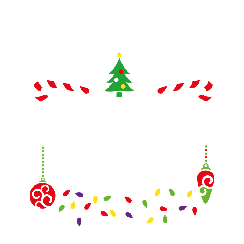 Celebrate the holiday spirit with this playful design featuring festive elements and the words "Most Likely to Peek Under the Christmas Tree."DTF Transfers dtf prints