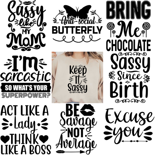 Baseball hoodie with cute quote.DTF Transfers