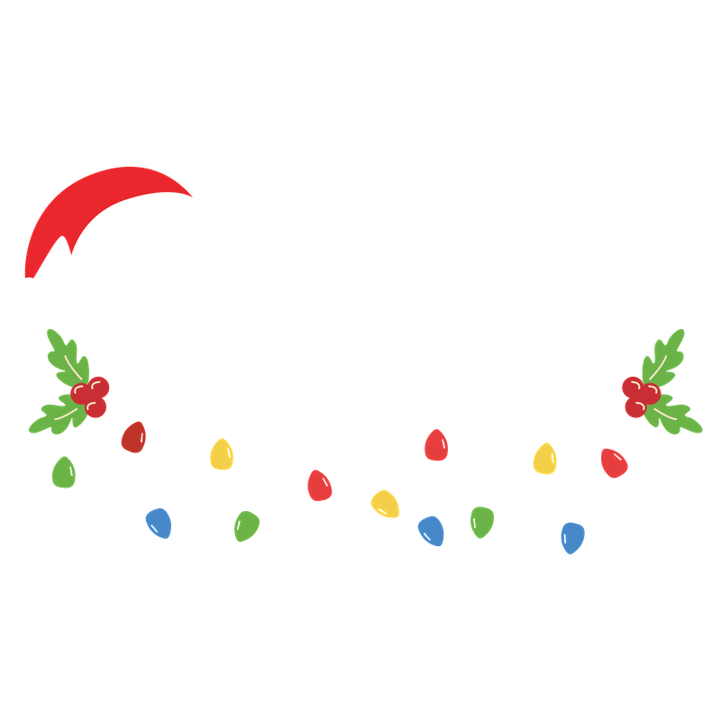 Celebrate the festive spirit with this playful "Most Likely to Flirt with Santa" design, adorned with holiday lights and holly!DTF Transfers heat press transfers dtf prints