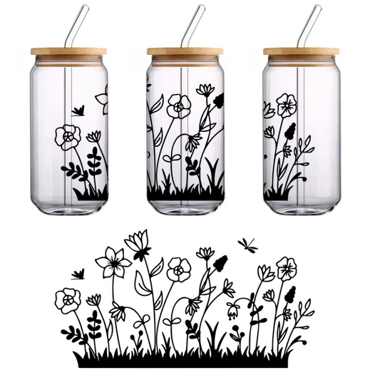 Un icono de micrófono negro elegante y moderno, perfecto para representar grabaciones de audio o charlas. Transferencias UV