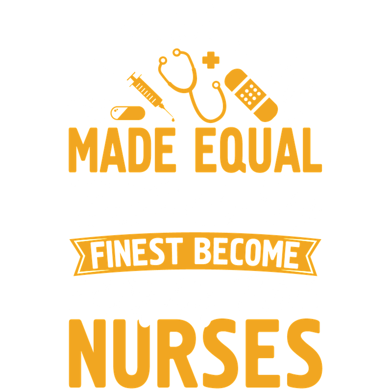 A vibrant and humorous tribute to emergency room nurses, emphasizing their exceptional skills and dedication in bold typography.DTF Transfers