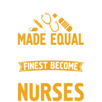 A vibrant and humorous tribute to emergency room nurses, emphasizing their exceptional skills and dedication in bold typography.DTF Transfers