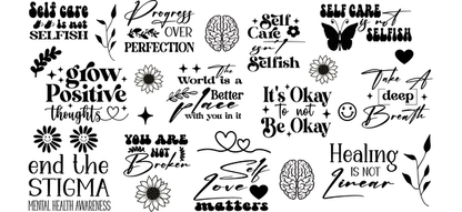 A diagram illustrating the connections between the brain and five distinct neuron types, showcasing their intricate relationships.UV Transfers dtf transfers