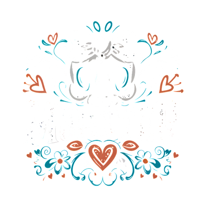 Un diseño colorido y caprichoso que presenta una calavera con un lazo, adornado con flores y la palabra "MONSTRUO".