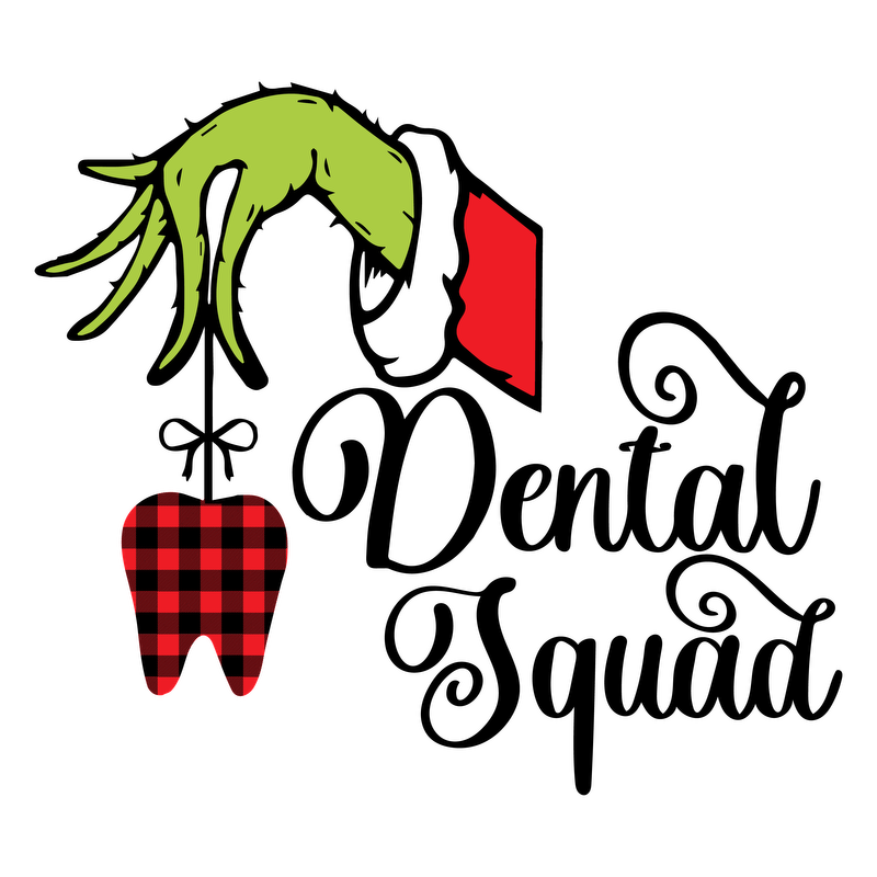 This whimsical design features a green hand in festive attire alongside a red and black plaid ornament, perfect for holiday cheer.DTF Transfers dtf transfers