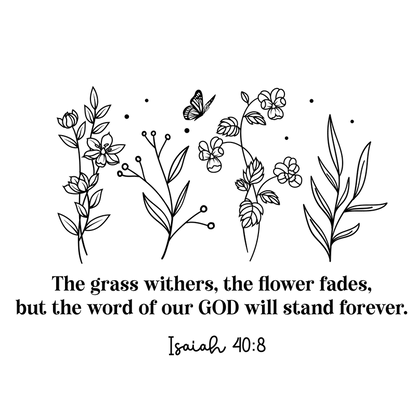 A simple, minimalist outline of an eye, perfect for a logo or artistic design.DTF Transfers